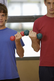 renforcement musculaire, gym, adolescent